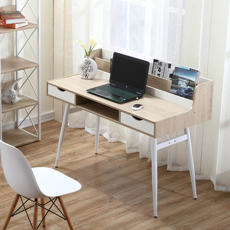 컴퓨터 책상 사무실 홈 가구 나무 + 책장 soporte 노트북 연구 테이블 노트북 테이블 120*60*60cm 판매